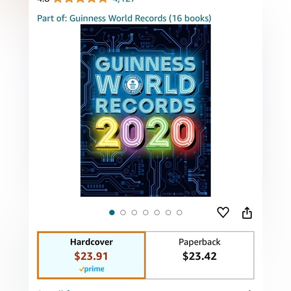 Guinness world records 2020 book - Picture 3 of 5